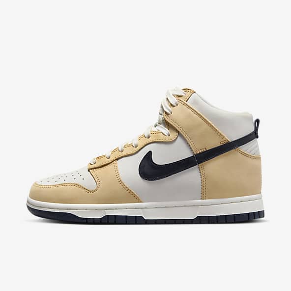 White High Top Shoes. Nike